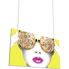 Load image into Gallery viewer, 10ft x 3ft Vector Frame Hanging Light Box
