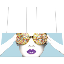 Load image into Gallery viewer, 15ft x 3ft Vector Frame Hanging Light Box
