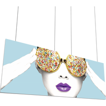 Load image into Gallery viewer, 15ft x 3ft Vector Frame Hanging Light Box
