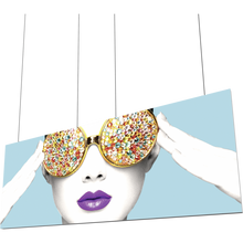 Load image into Gallery viewer, 15ft x 3ft Vector Frame Hanging Light Box
