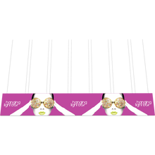Load image into Gallery viewer, 40ft x 3ft Vector Frame Hanging Light Box

