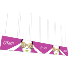 Load image into Gallery viewer, 40ft x 3ft Vector Frame Hanging Light Box
