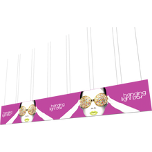 Load image into Gallery viewer, 40ft x 3ft Vector Frame Hanging Light Box
