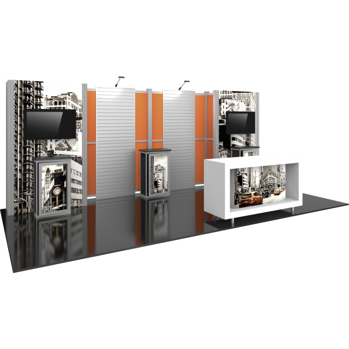 10ft x 20ft Hybrid Pro Modular Kit 16 | Complete Kit – expogoods.com