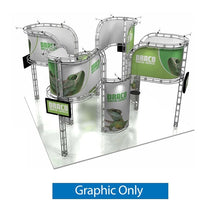 Load image into Gallery viewer, 20ft x 20ft Island Draco Orbital Express Truss Display | expogoods.com
