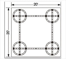 Load image into Gallery viewer, 20ft x 20ft Island Centaurus Orbital Express Truss Display | expogoods.com
