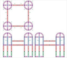 Load image into Gallery viewer, 20ft x 20ft Island Centaurus Orbital Express Truss Display | expogoods.com
