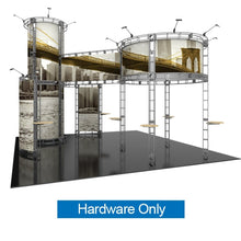 Load image into Gallery viewer, 20ft x 20ft Island Corvus Orbital Express Truss Display | expogoods.com
