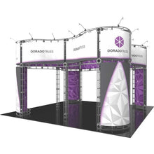 Load image into Gallery viewer, 20ft x 20ft Island Dorado Orbital Express Truss Display | expogoods.com
