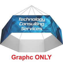 Load image into Gallery viewer, 12ft Hexagon Formulate Master Hanging Banners
