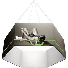Load image into Gallery viewer, 16ft Hexagon Formulate Master Hanging Banners | expogoods.com
