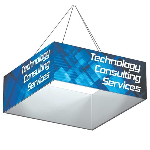 10ft x 2ft Square Formulate Master Hanging Trade Show Sign | Single ...