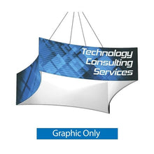 Load image into Gallery viewer, 16ft Curved Square Formulate Master Hanging Banners
