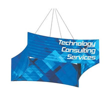 Load image into Gallery viewer, 14ft Curved Square Formulate Master Hanging Banners
