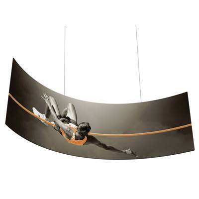 20ft Curve Panel Formulate Master Hanging Banners | expogoods.com