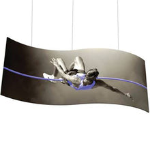 Load image into Gallery viewer, 8ft S-Curve Panel Formulate Master Hanging Banners
