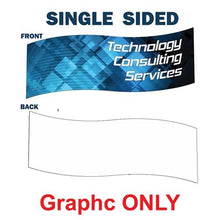 Load image into Gallery viewer, 10ft S-Curve Panel Formulate Master Hanging Banners | expogoods.com
