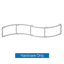 Load image into Gallery viewer, 18ft S-Curve Panel Formulate Master Hanging Banners | expogoods.com

