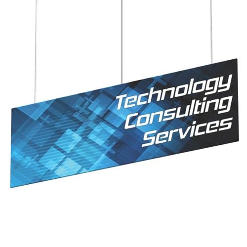 20ft x 2ft Flat Panel Formulate Master Hanging Trade Show Sign ...