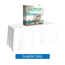 Load image into Gallery viewer, 3ft x 3ft Hopup Straight Tension Fabric Tabletop Display
