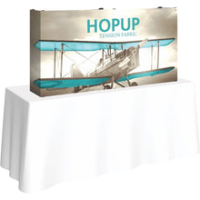 Load image into Gallery viewer, 5ft x 3ft Hopup Straight Tension Fabric Tabletop Display

