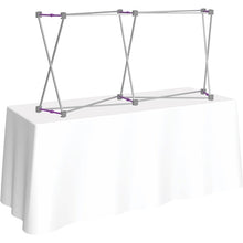 Load image into Gallery viewer, 5ft x 3ft Hopup Curved Tension Fabric Tabletop Display
