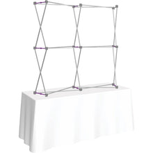Load image into Gallery viewer, 5ft x 5ft Hopup Curved Tension Fabric Tabletop Display
