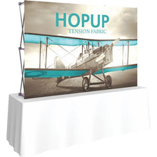 Load image into Gallery viewer, 8ft x 5ft Hopup Straight Tension Fabric Tabletop Display
