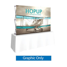 Load image into Gallery viewer, 8ft x 5ft Hopup Straight Tension Fabric Tabletop Display
