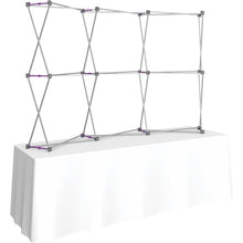 Load image into Gallery viewer, 8ft x 5ft Hopup Curved Tension Fabric Tabletop Display
