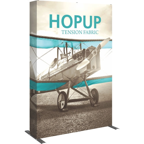 5ft x 8ft Hopup Straight Tension Fabric Display