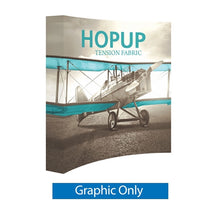 Load image into Gallery viewer, 8ft x 8ft Hopup Curved Tension Fabric Display | expogoods.com

