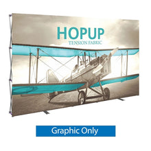 Load image into Gallery viewer, 12ft x 8ft Hopup Straight Tension Fabric Display
