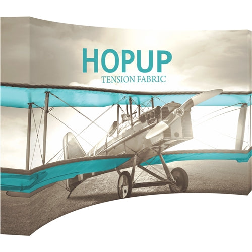 12ft x 8ft Hopup Curved Tension Fabric Display