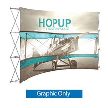 Load image into Gallery viewer, 12ft x 8ft Hopup Curved Tension Fabric Display
