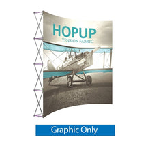 Load image into Gallery viewer, 10ft x 10ft Hopup Curved Tension Fabric Display
