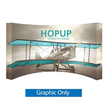 Load image into Gallery viewer, 15ft x 8ft Hopup Curved Tension Fabric Display
