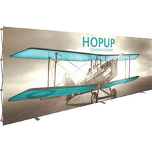 Load image into Gallery viewer, 20ft x 8ft Hopup Straight Tension Fabric Display
