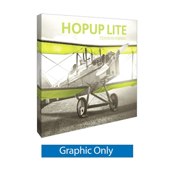 8ft x 8ft Hopup Lite Straight Tension Fabric Display
