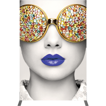 Load image into Gallery viewer, 4ft Vector Frame SEG Fabric Banner Display
