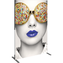 Load image into Gallery viewer, 4ft Vector Frame SEG Fabric Banner Display
