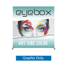 Load image into Gallery viewer, 8ft x 8ft Vector Frame SEG Fabric Banner Display | expogoods.com
