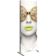 Load image into Gallery viewer, 3ft Vector Frame SEG Fabric Banner Display
