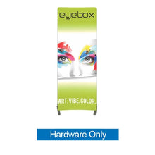 Load image into Gallery viewer, 3ft x 8ft Curved Vector Frame SEG Fabric Banner Display | expogoods.com

