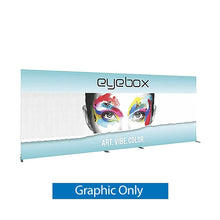 Load image into Gallery viewer, 20ft x 8ft Curved Vector Frame SEG Fabric Banner Display | expogoods.com
