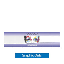 Load image into Gallery viewer, 30ft x 8ft Curved Vector Frame SEG Fabric Banner Display | expogoods.com
