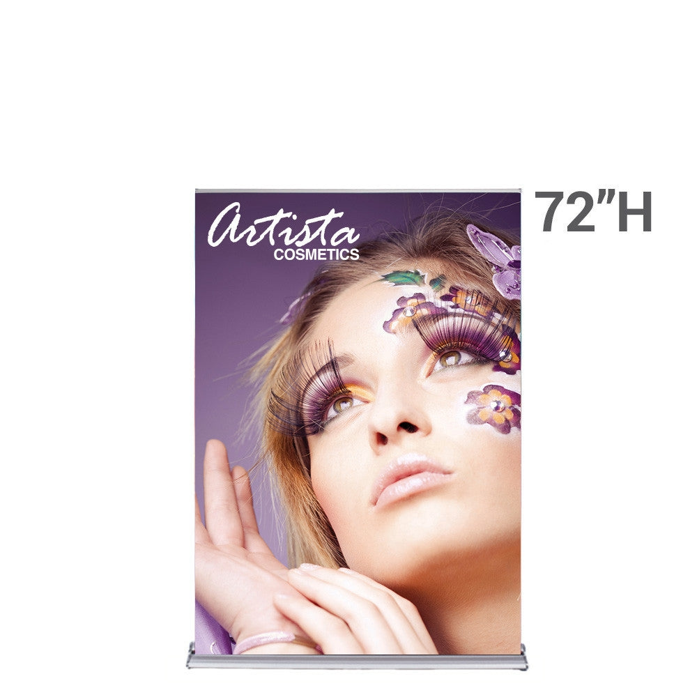 48in SilverStep Retractable Banner Stand Display | expogoods.com