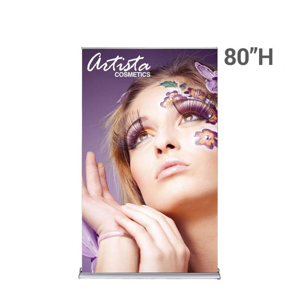 48in SilverStep Retractable Banner Stand Display | expogoods.com