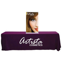 Load image into Gallery viewer, 24in SilverStep Retractable Tabletop Banner Stand Display | expogoods.com
