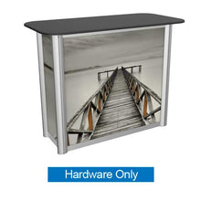 Load image into Gallery viewer, 47in W x 37in H x 24in D Linear Trade Show Counter Hardware Only
